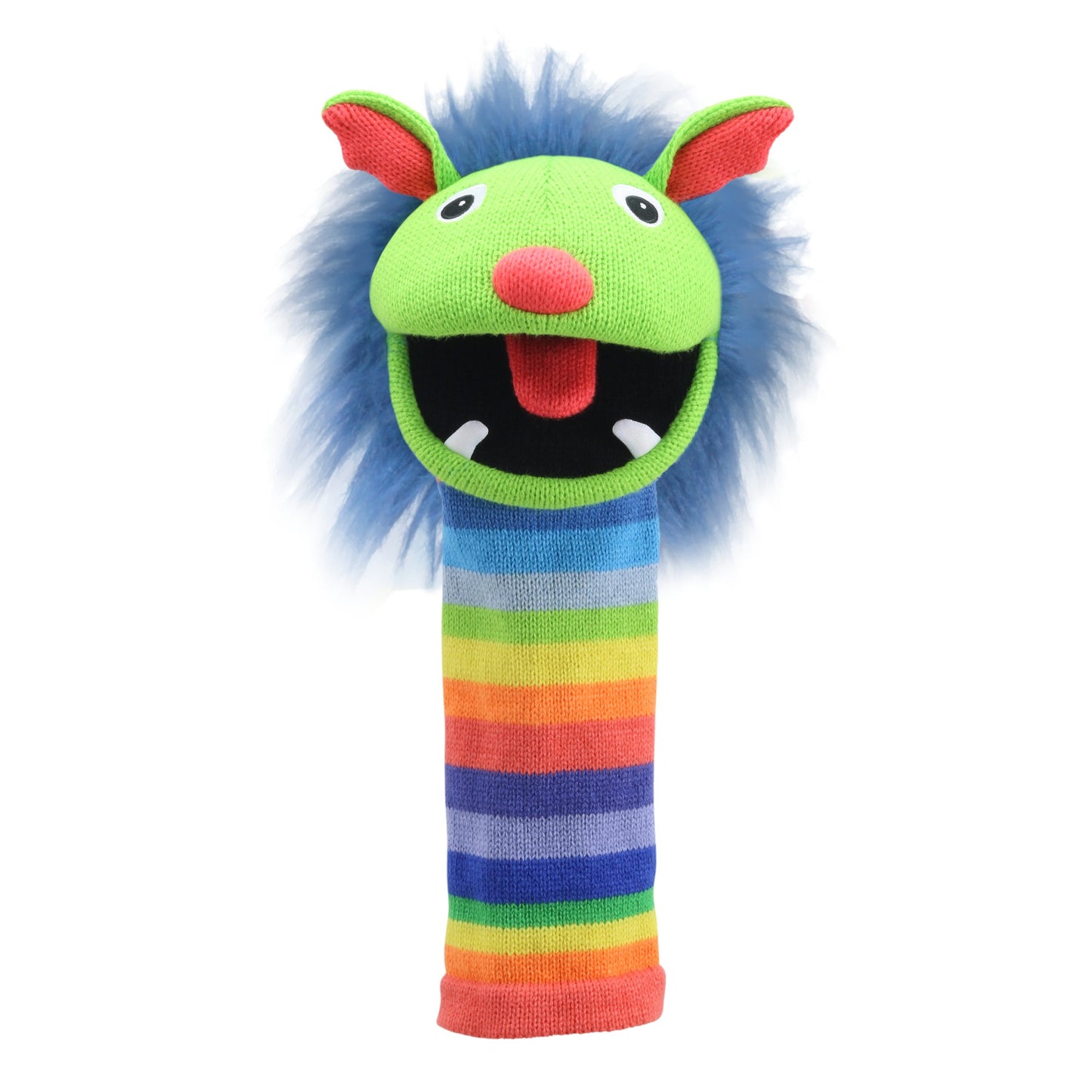 Rainbox ECO Knitted Hand Puppet by The Puppet Company