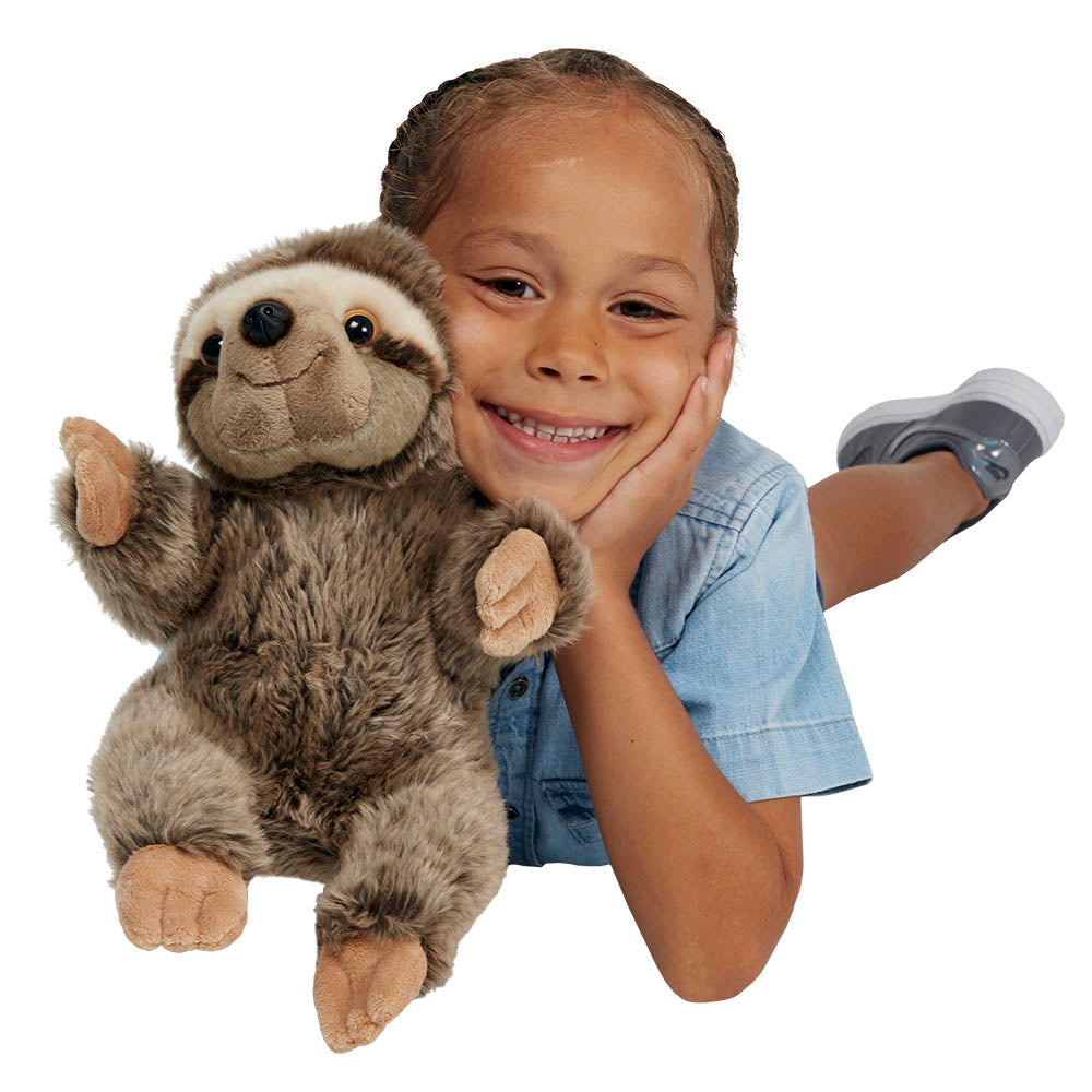 Sloth Full-Bodied Animal Puppet — View 2 by The Puppet Company