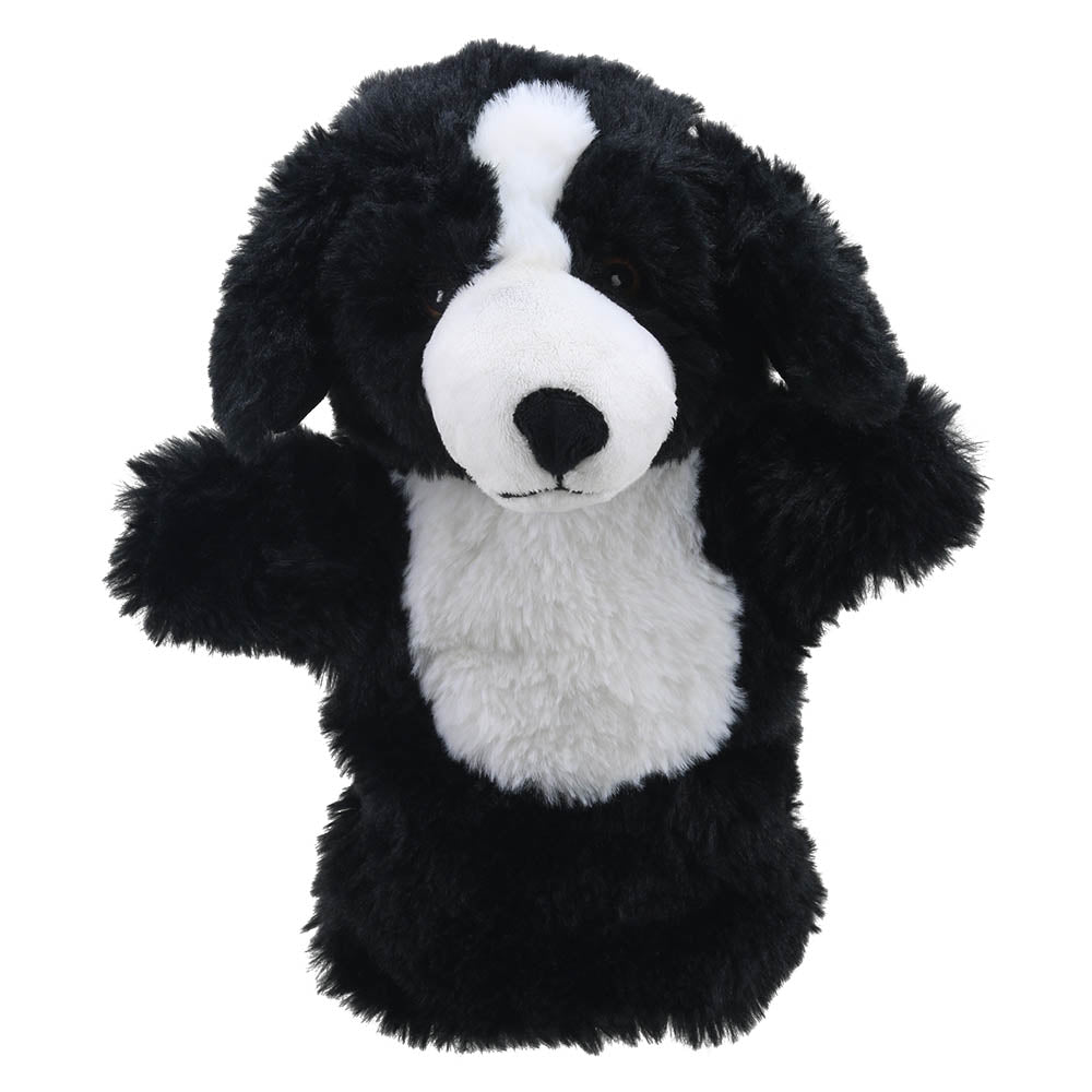 Border Collie ECO Animal Puppet Buddy by The Puppet Company