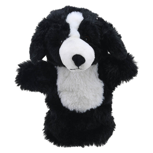 Border Collie ECO Animal Puppet Buddy by The Puppet Company