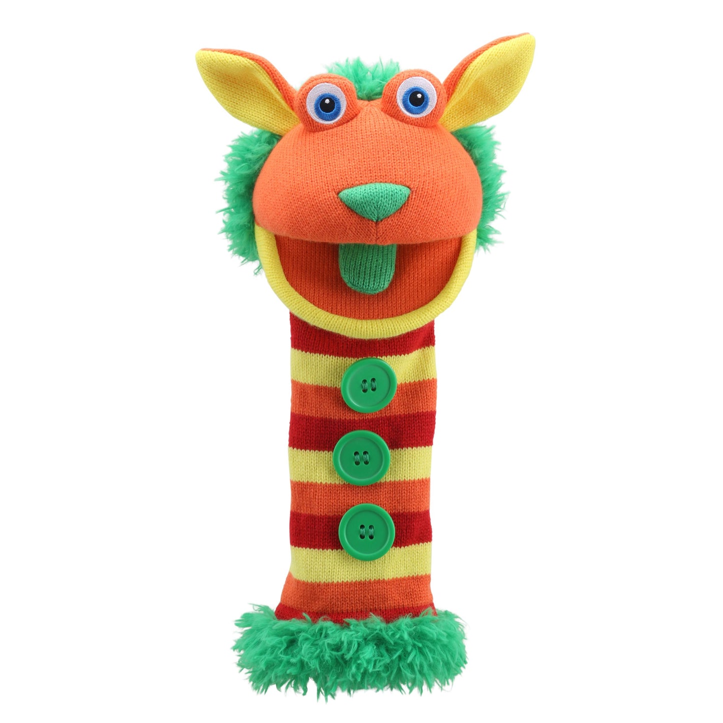 Buttons ECO Knitted Hand Puppet by The Puppet Company