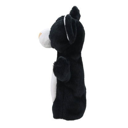 Black & White Cat ECO Animal Puppet Buddy — View 3 by The Puppet Company