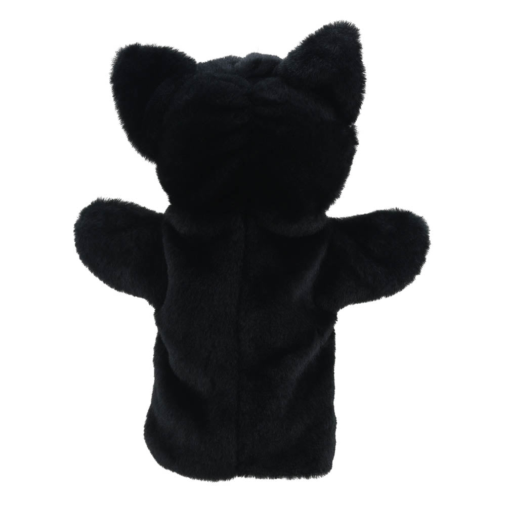 Black & White Cat ECO Animal Puppet Buddy — View 4 by The Puppet Company