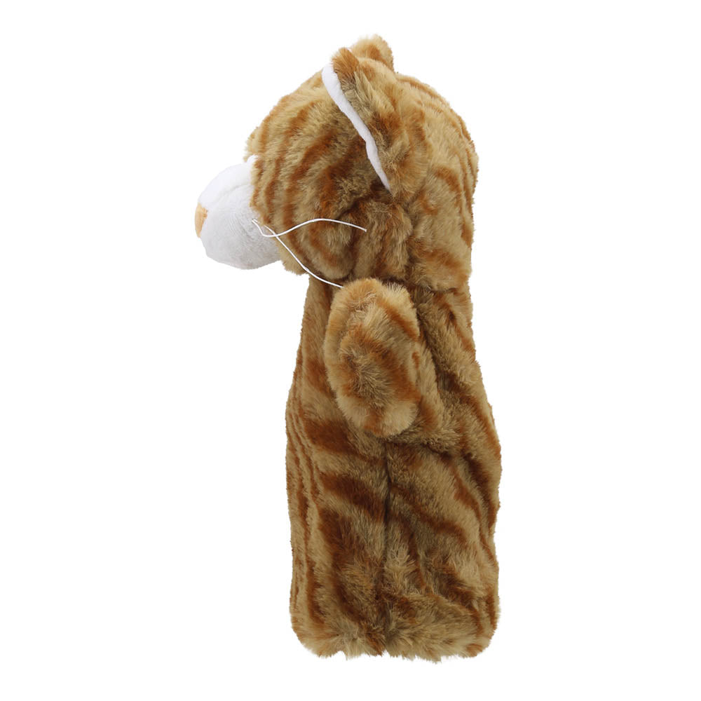 Ginger Cat ECO Animal Puppet Buddy — View 3 by The Puppet Company
