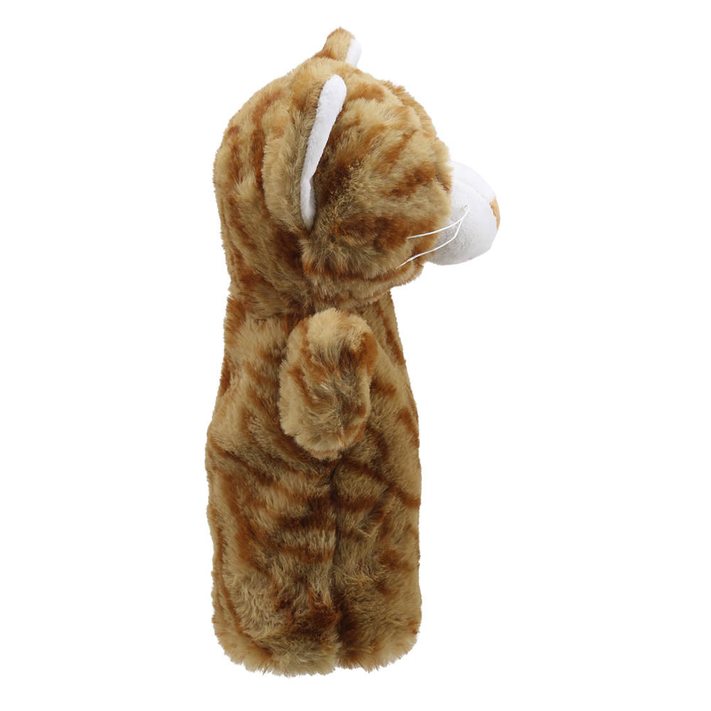 Ginger Cat ECO Animal Puppet Buddy — View 5 by The Puppet Company