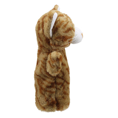 Ginger Cat ECO Animal Puppet Buddy — View 5 by The Puppet Company