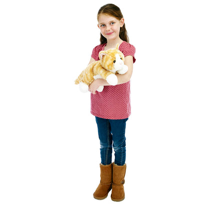 Ginger Cat Full-Bodied Animal Puppet — View 2 by The Puppet Company