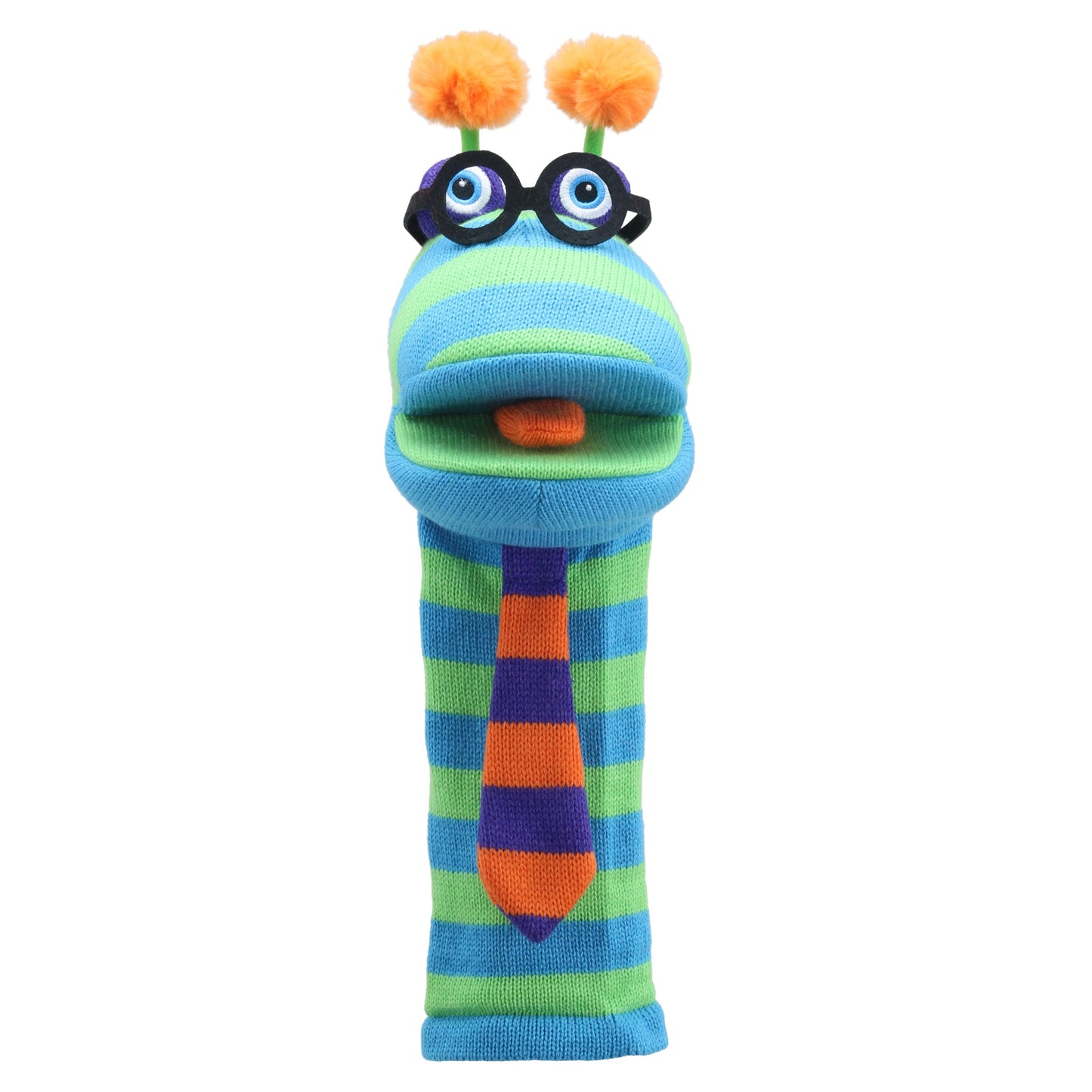 Dylan ECO Knitted Hand Puppet by The Puppet Company