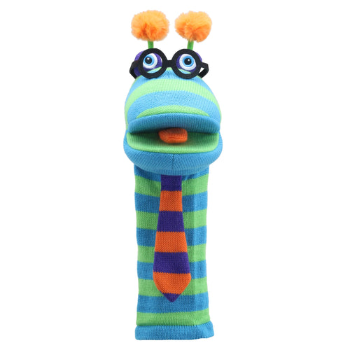 Dylan ECO Knitted Hand Puppet by The Puppet Company