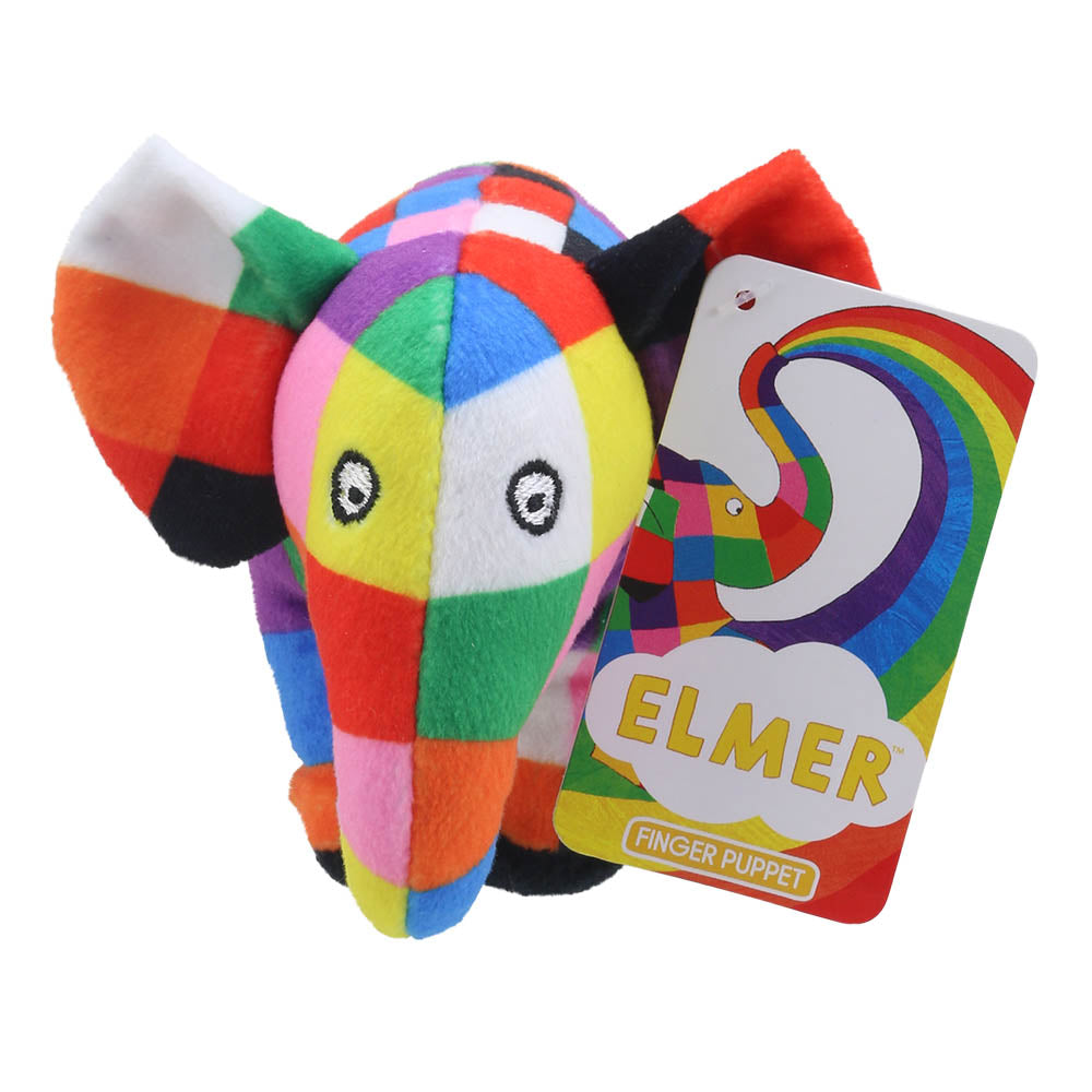The Puppet Company - Elmer Finger Puppet (PC905003)