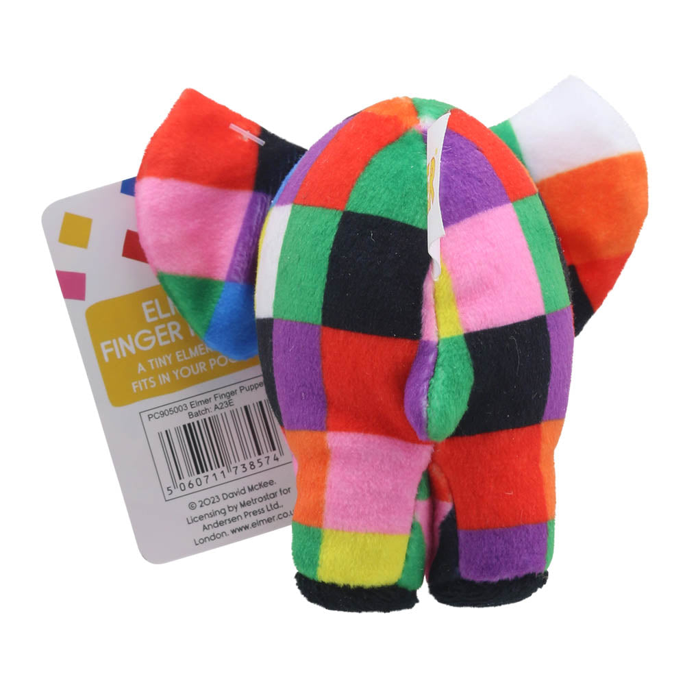 The Puppet Company - Elmer Finger Puppet (PC905003)