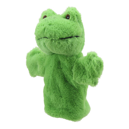 Frog ECO Animal Puppet Buddy — View 2 by The Puppet Company