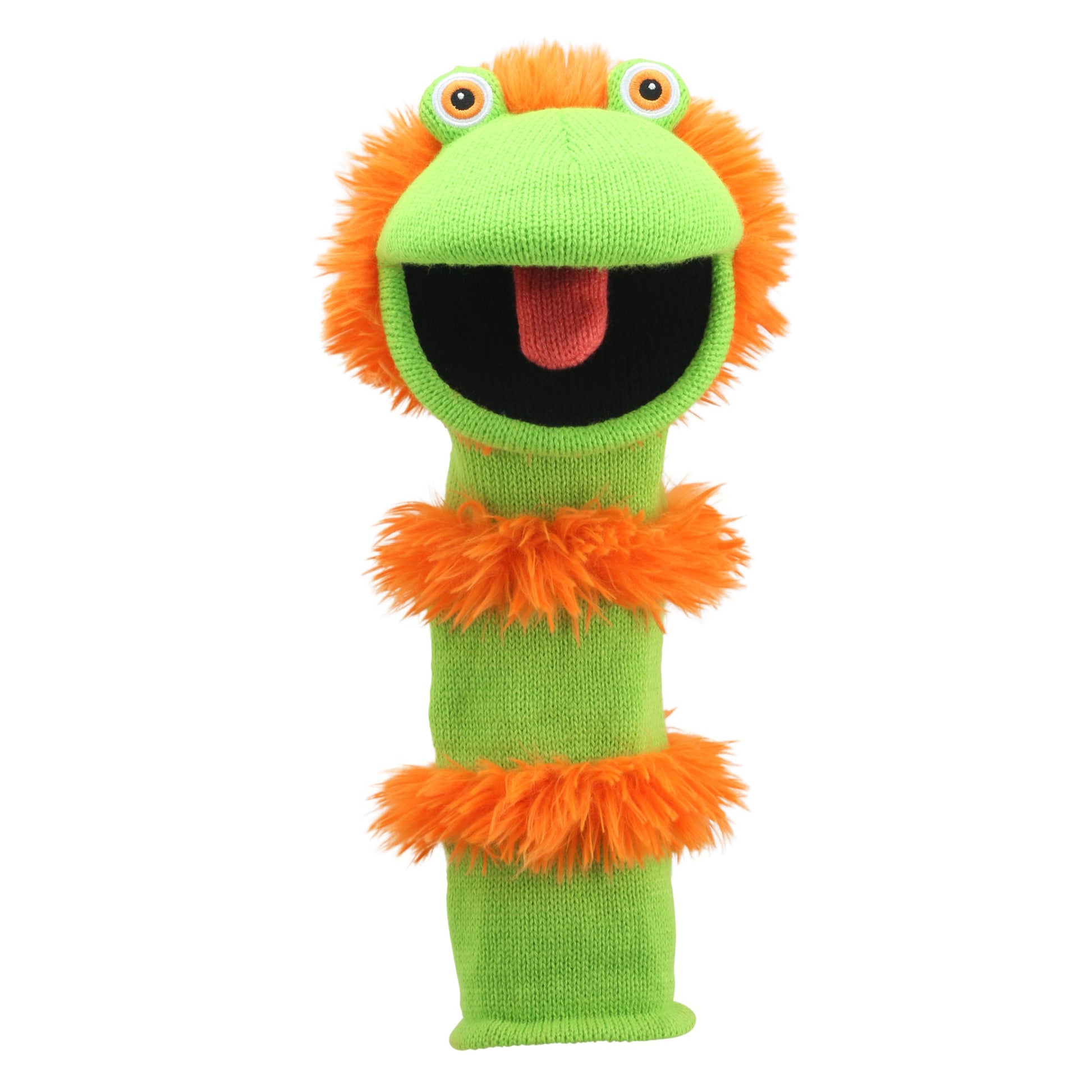 Ginger ECO Knitted Hand Puppet by The Puppet Company