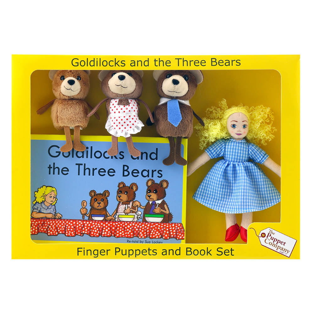 The Puppet Company - Traditional Story Sets - Goldilocks & The Three Bears (PC007902)