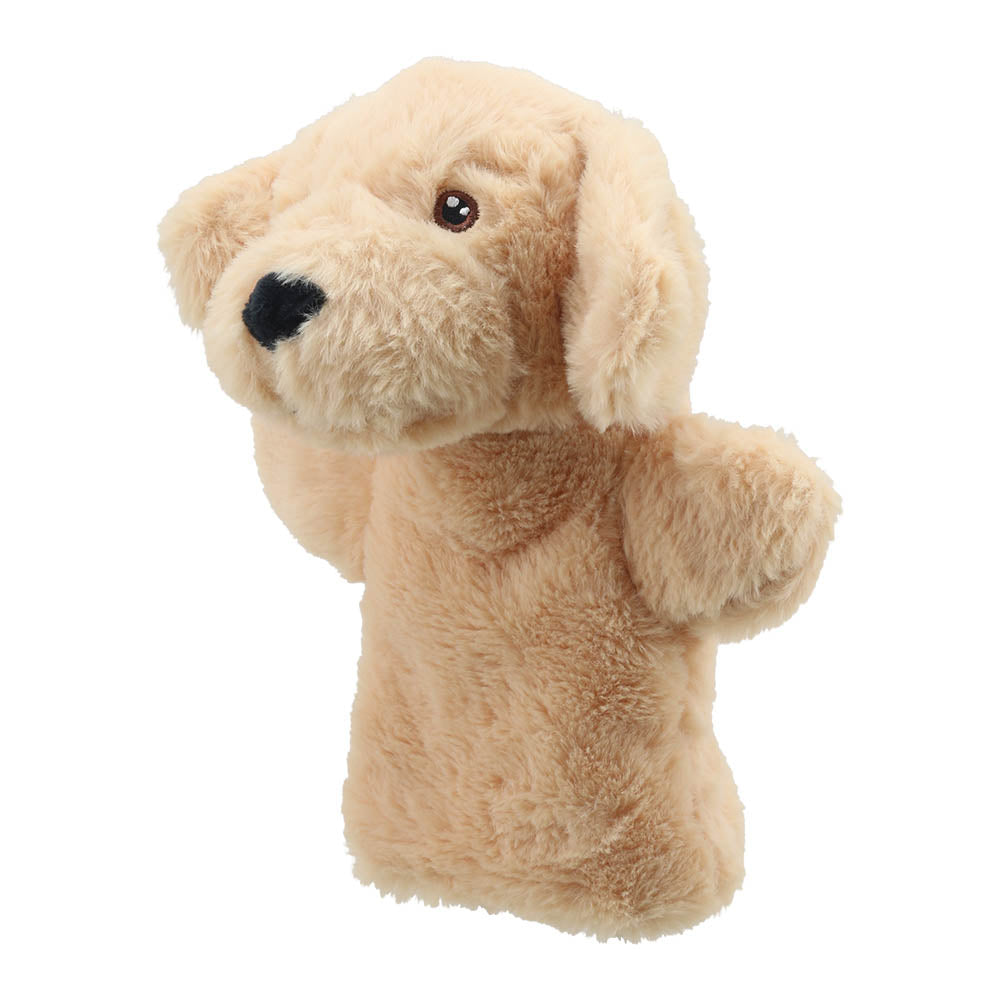 Yellow Labrador ECO Animal Puppet Buddy — View 2 by The Puppet Company