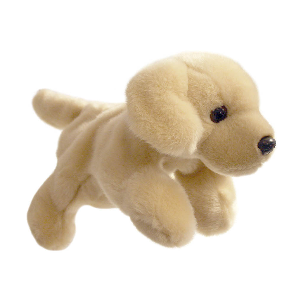 Yellow Labrador Full-Bodied Animal Puppet by The Puppet Company