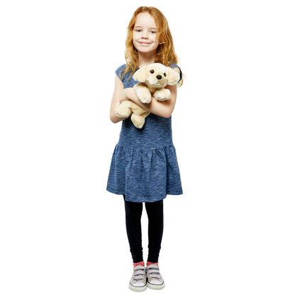 Yellow Labrador Full-Bodied Animal Puppet — View 3 by The Puppet Company