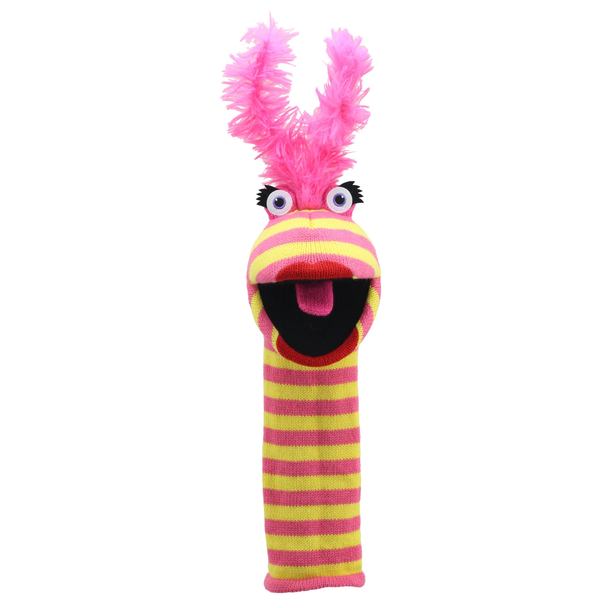 Lipstick ECO Knitted Hand Puppet by The Puppet Company