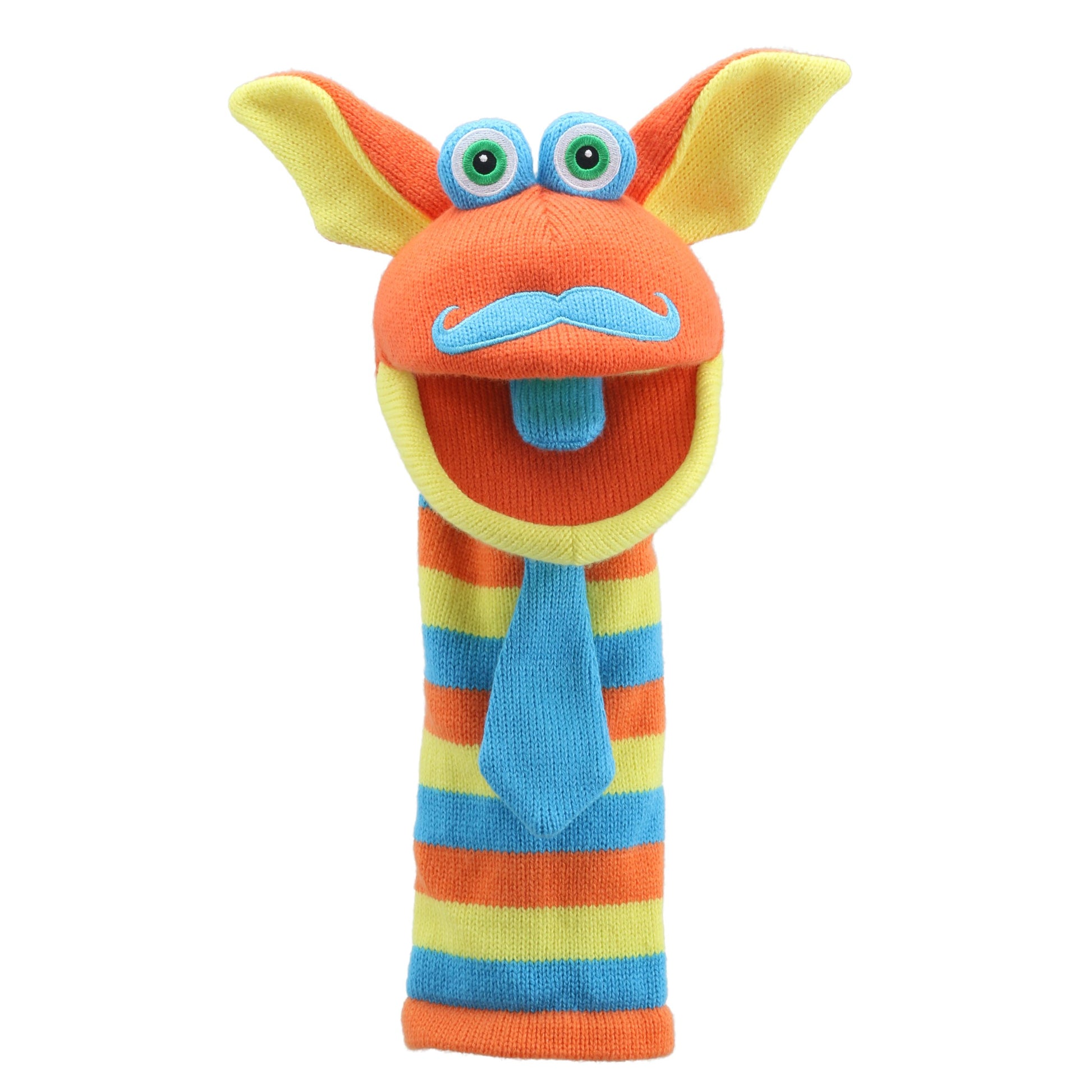 Mango ECO Knitted Hand Puppet by The Puppet Company