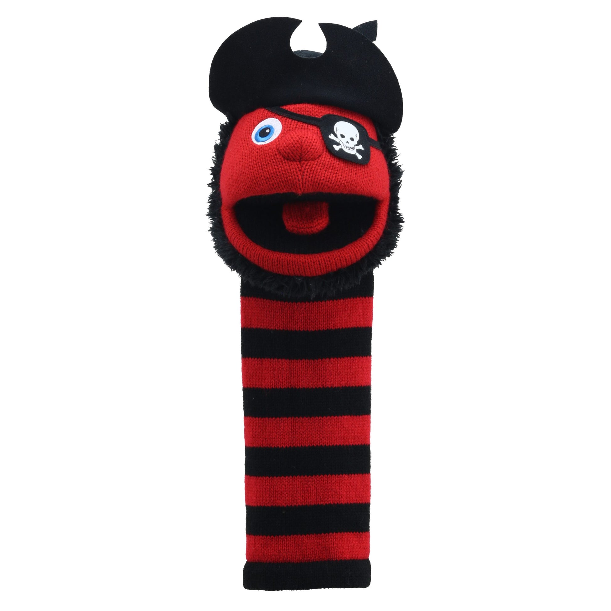 Pirate ECO Knitted Hand Puppet by The Puppet Company