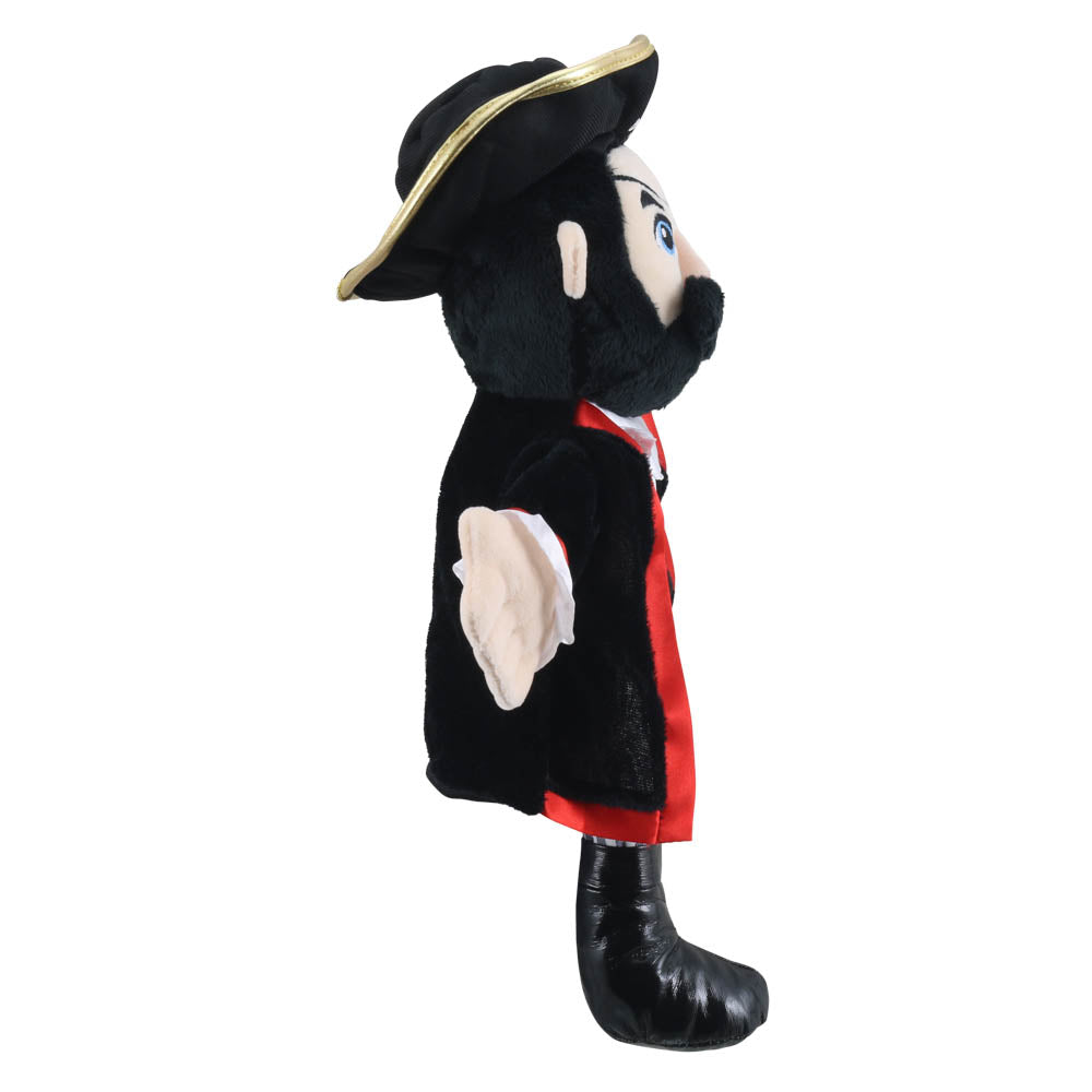 Pirate hand puppet alternate view – The Puppet Company storytelling puppet for kids and classroom educators