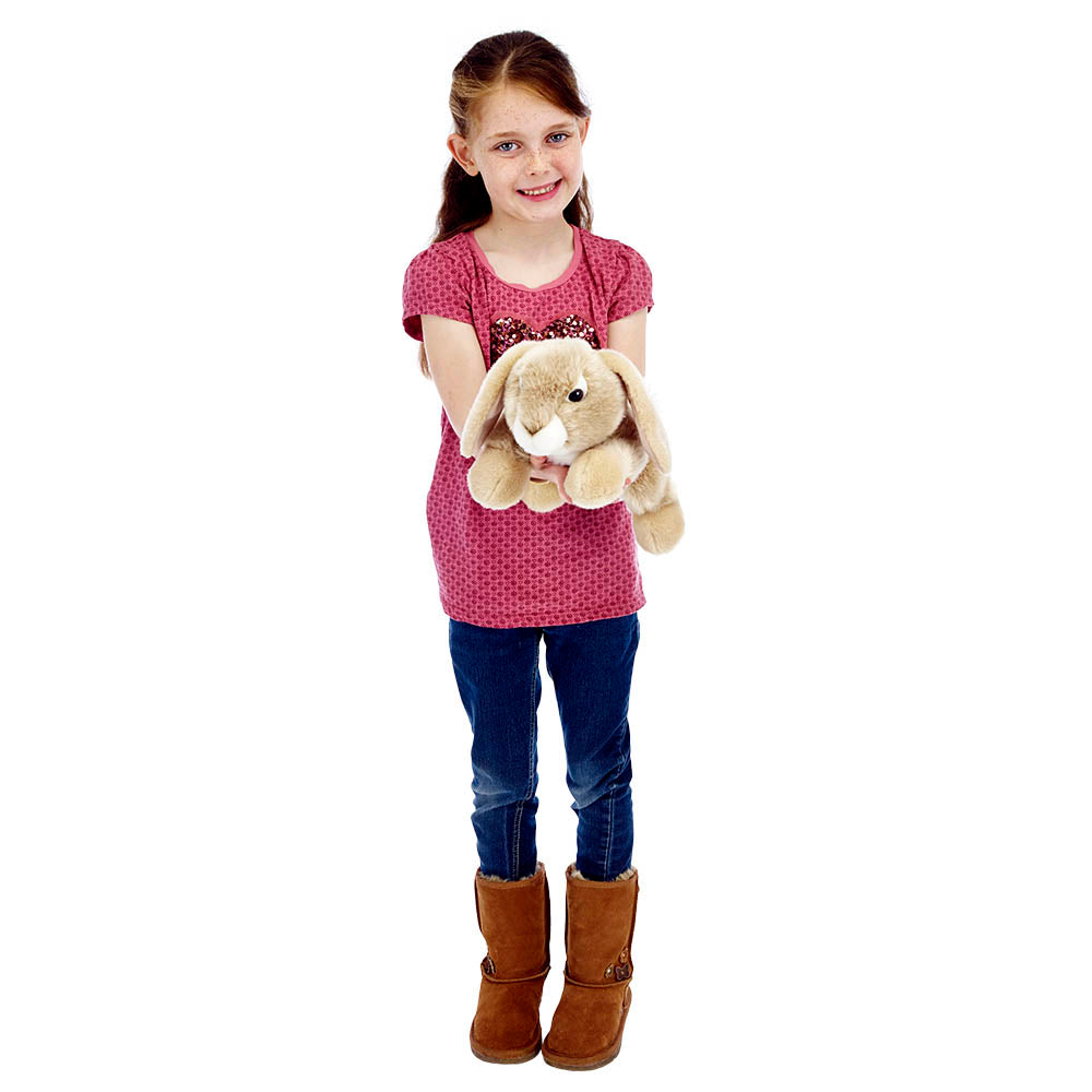 Lop-Eared Rabbit Full-Bodied Animal Puppet — View 2 by The Puppet Company