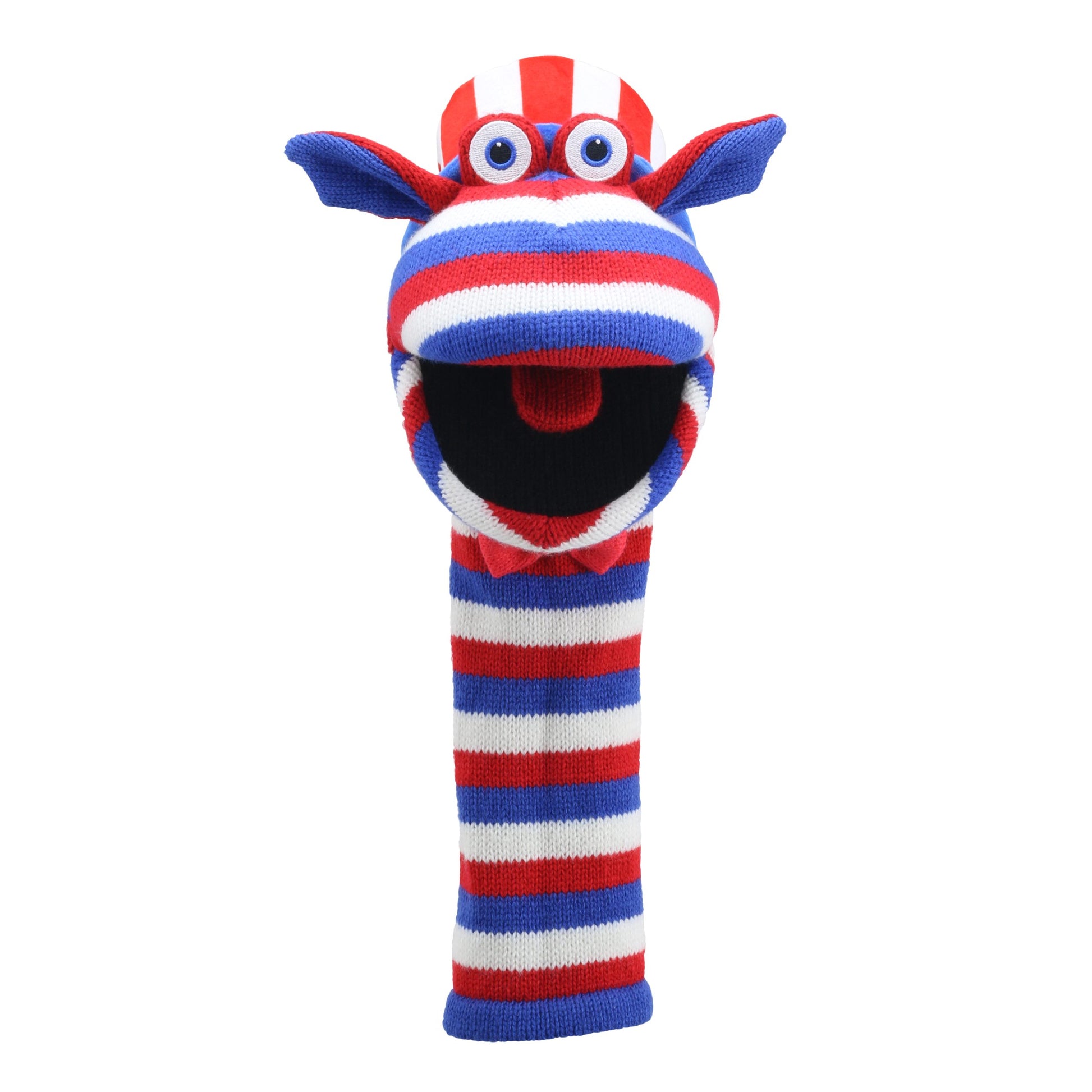 Sammy ECO Knitted Hand Puppet by The Puppet Company