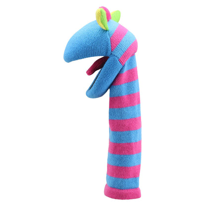 Scorch ECO Knitted Hand Puppet — View 3 by The Puppet Company
