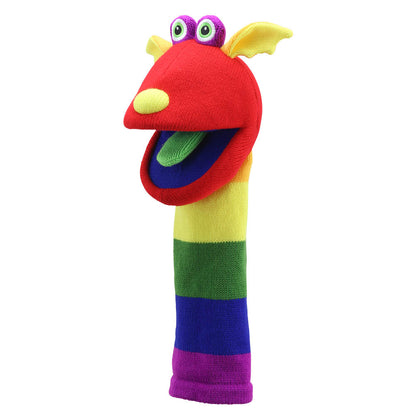 Sunny ECO Knitted Hand Puppet — View 2 by The Puppet Company