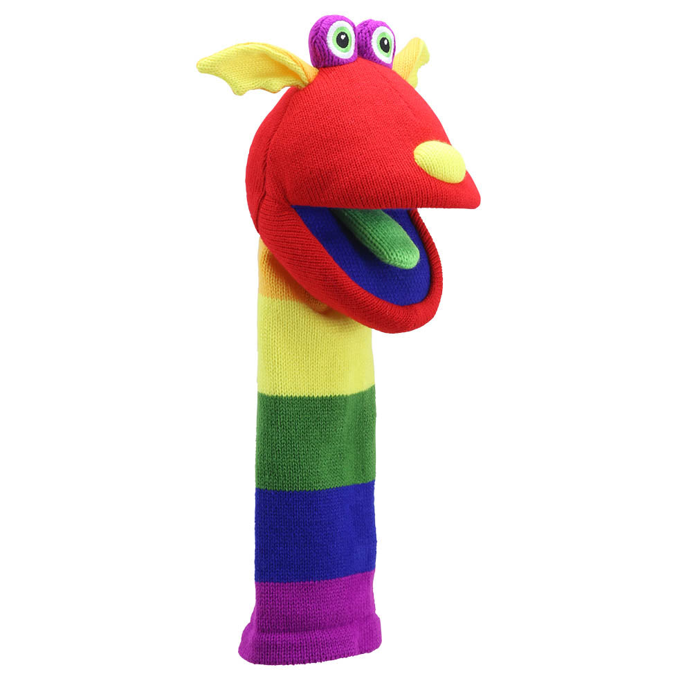 Sunny ECO Knitted Hand Puppet — View 5 by The Puppet Company