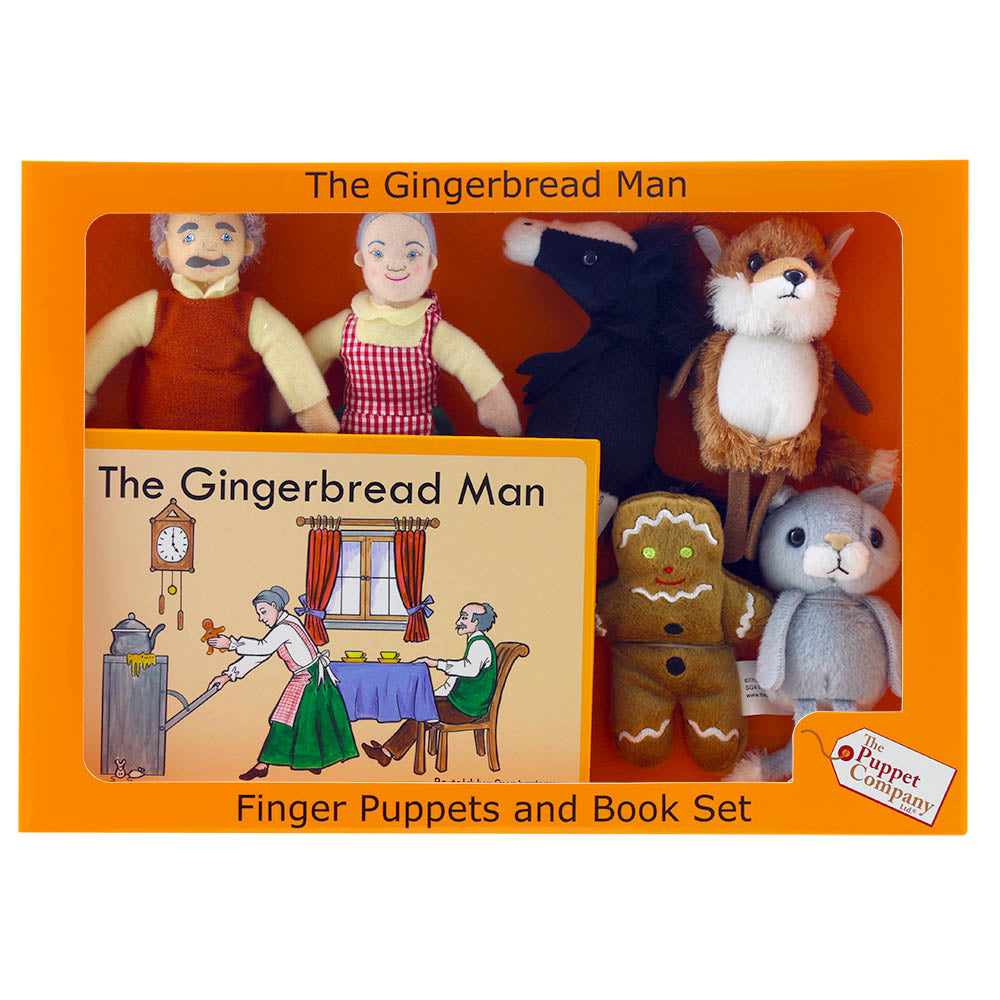 The Puppet Company - Traditional Story Sets - The Gingerbread Man (PC007907)