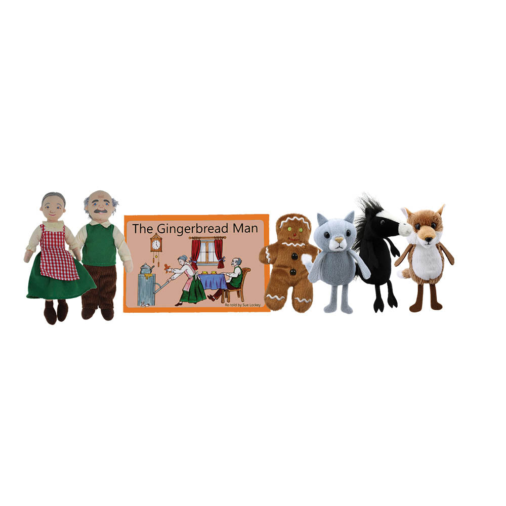 The Puppet Company - Traditional Story Sets - The Gingerbread Man (PC007907)