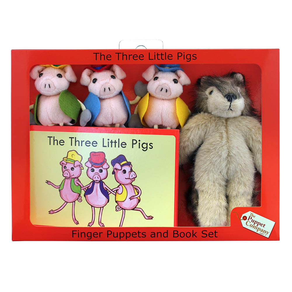 The Puppet Company - Traditional Story Sets - The Three Little Pigs (PC007909)