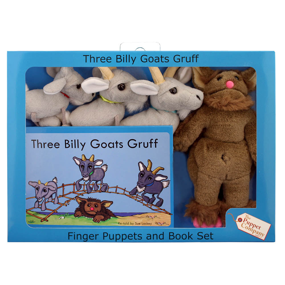 The Puppet Company - Traditional Story Sets - Three Billy Goats Gruff (PC007908)