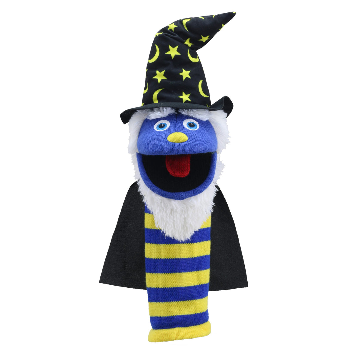 Wizard ECO Knitted Hand Puppet by The Puppet Company