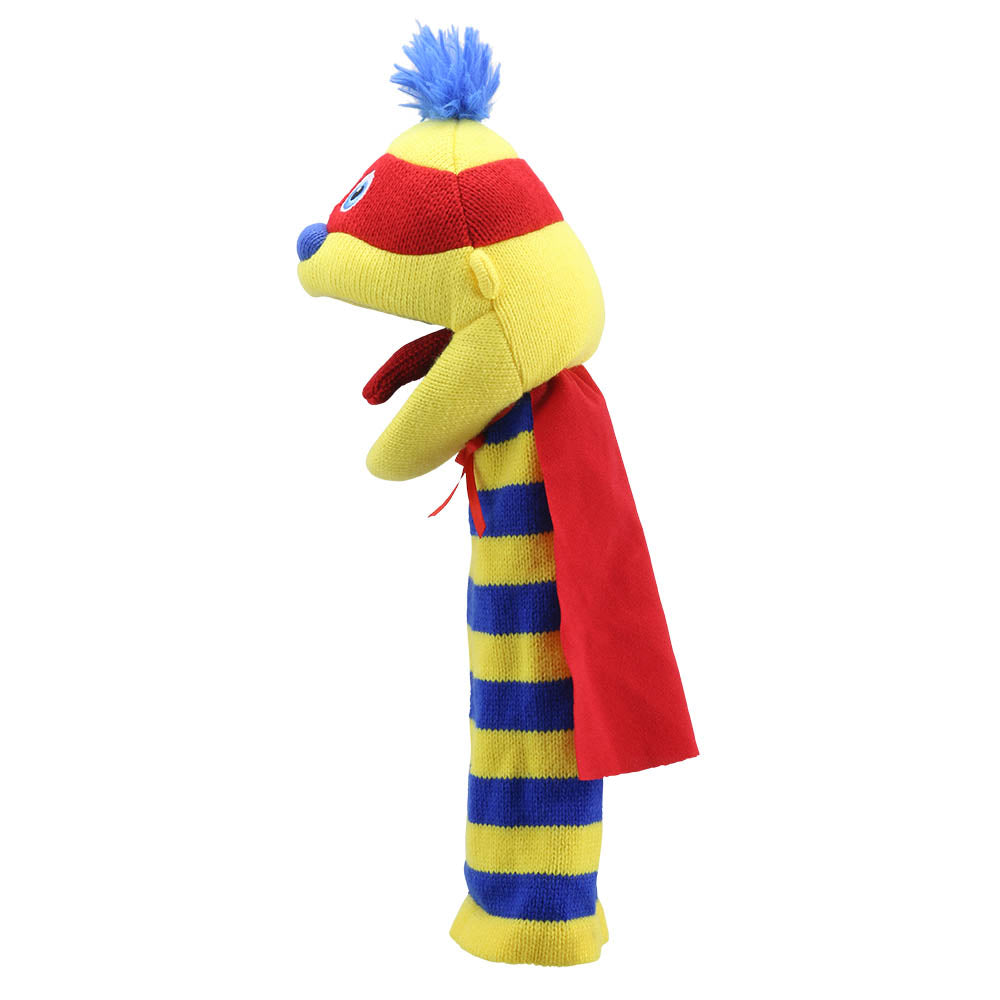 Zap ECO Knitted Hand Puppet — View 3 by The Puppet Company
