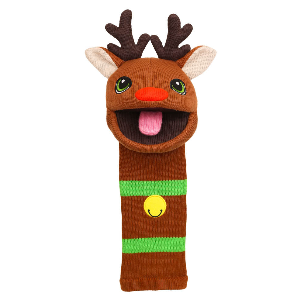 The Puppet Company - ECO Knitted Puppets - Reindeer (PC007047)